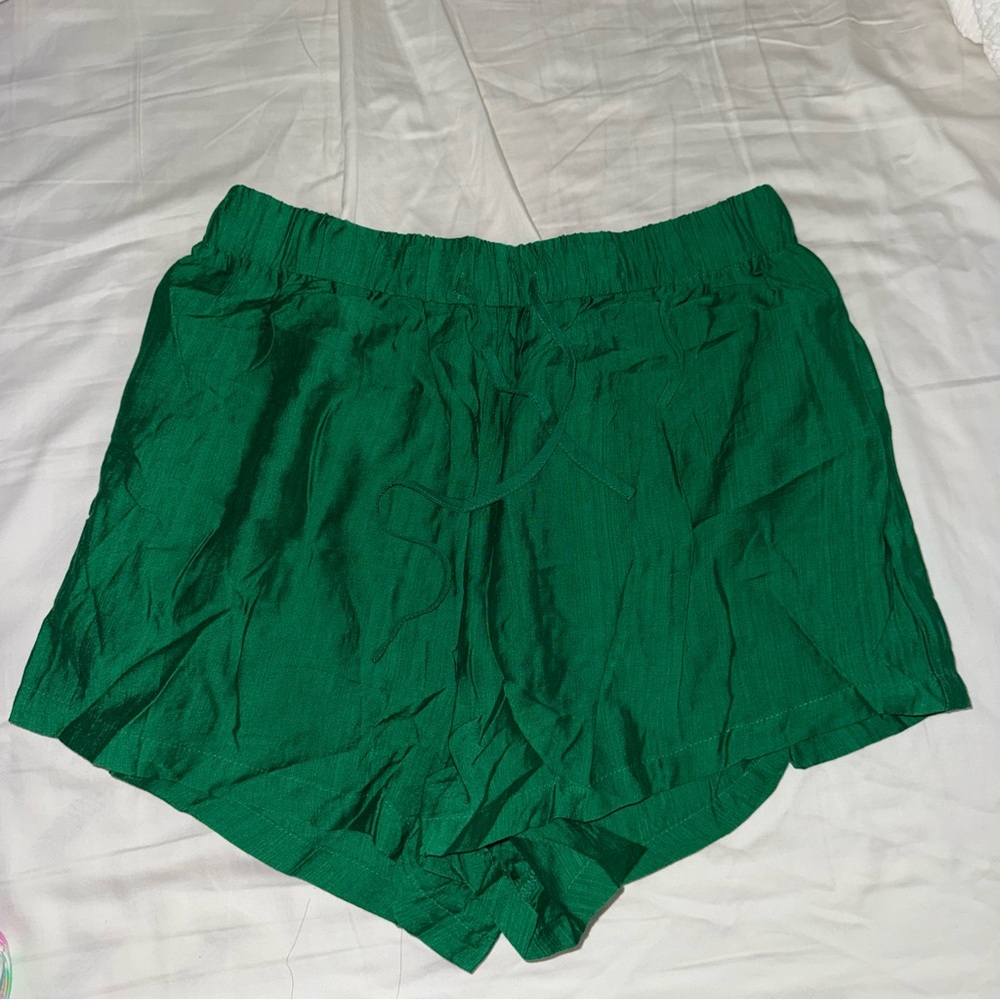 Green Women's Shorts